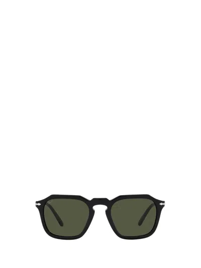 Persol Square Frame Sunglasses In Green