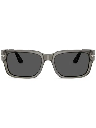 Persol Square Frame Sunglasses In Grey