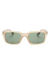 Persol Square-frame Sunglasses In Neutrals