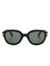 Persol Square-frame Sunglasses In Schwarz