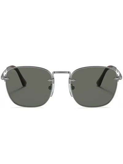 Persol Square-frame Tinted Sunglasses In Silber