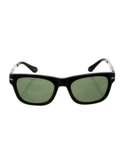 Pre-owned Persol Square Tinted Sunglasses In Black