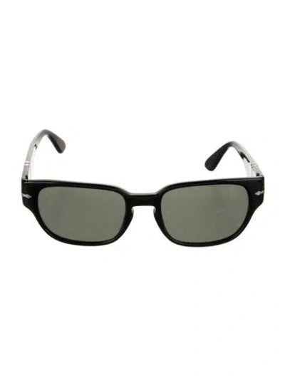 Pre-owned Persol Square Tinted Sunglasses In Black