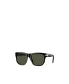 Persol Squared-framed Sunglasses In Green