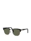 Persol Square-frame Foldable Sunglasses In Green