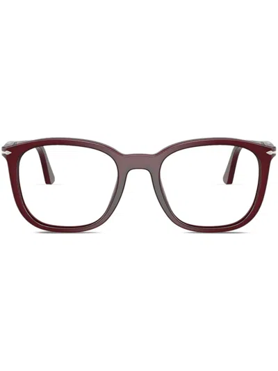 Persol Square-frame Glasses In Red