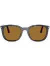 Persol Square-frame Sunglasses In Brown