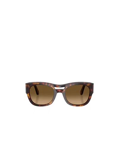 Persol Square-frame Sunglasses In Brown