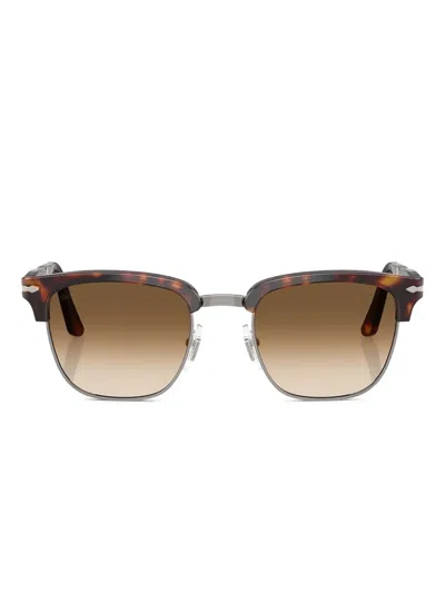 Persol Square-frame Sunglasses In Brown