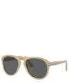 Persol Embossed Logo Tinted Sunglasses In Crl