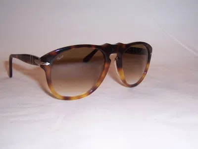 Pre-owned Persol Sunglasses 0649 Steve Mcqueen 116051 Brown/brown 54mm Authentic 649