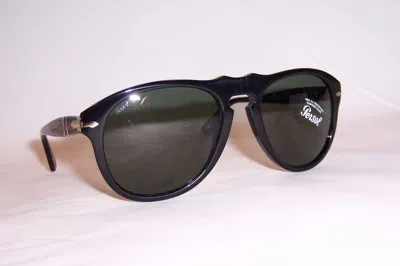 Pre-owned Persol Sunglasses 0649 Steve Mcqueen 95/31 Black/green 56 Mm Authentic 649