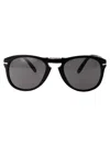Persol Steve Mcqueen Sunglasses In 95/b1 Black Dark Grey