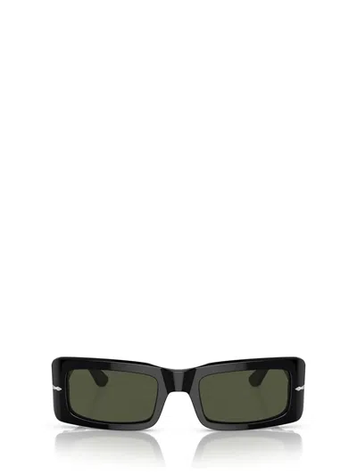 Persol Rectangular Frame Sunglasses In Black