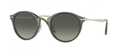 Pre-owned Persol Sunglasses Calligrapher Ed. Taupe Grey Grey Po3166s 1103/71 51 22 145 In Gray