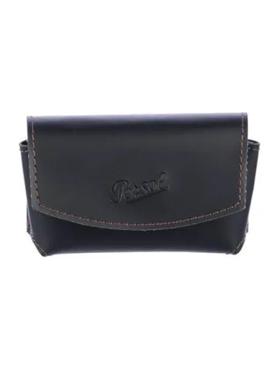 Pre-owned Persol Sunglasses Case In Black