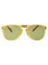 Persol Steve Mcqueen Pilot Frame Sunglasses In Gold