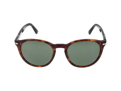 Persol Havana Acetate Sunglasses In Brown