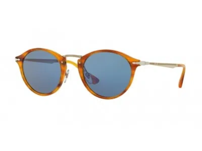 Pre-owned Persol Sunglasses  Po3166s 960/56 Havana Blue Authentic