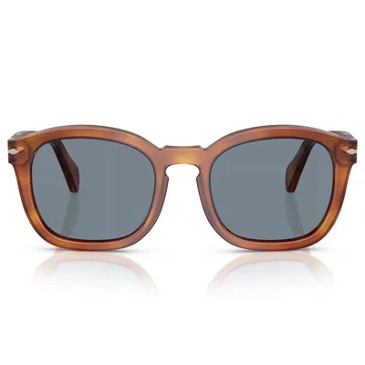 Persol Sunglasses Po0082 S 96/56 Terra Di Siena/blue Unisex In Multi