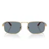 Persol Rectangle-frame Sunglasses In Multi