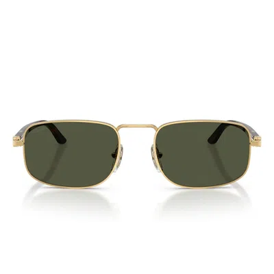 PERSOL PERSOL SUNGLASSES PO1027 S 515/31 GOLD/GREEN UNISEX