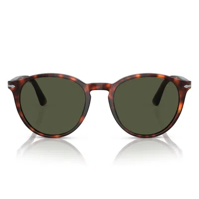 Persol Sunglasses Po3152 S 901531 Brown/green Unisex In Purple