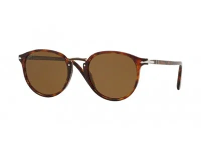 Pre-owned Persol Sunglasses Po3210s 24/57 Havana In Brown