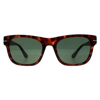 Pre-owned Persol Sunglasses Po3269s 24/31 Havana Green