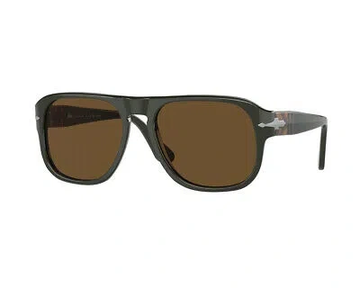 Pre-owned Persol Sunglasses Po3310s Jean 119057 Green Brown