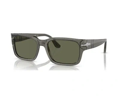 Pre-owned Persol Sunglasses Po3315s 110358 Grey Green Man