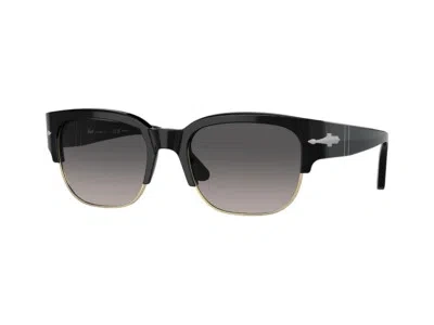 Pre-owned Persol Sunglasses Po3319s Tom 95/m3 Black Grey In Gray