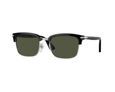 Pre-owned Persol Sunglasses Po3327s 95/31 Black Green Men Women