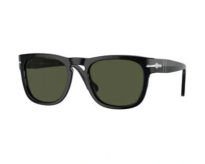 Pre-owned Persol Sunglasses Po3333s Elio 95/31 Black Green Men Women