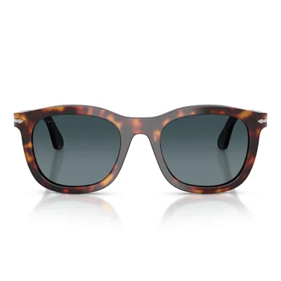 Persol Sunglasses Po3395 S 24/s3 Brown/smoky Light Blue Unisex Polarized