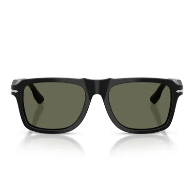 Persol Sunglasses Po8002 S 95/31 Black/green Unisex Polarized