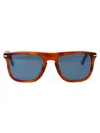 Persol Terra Di Siena Acetate Sunglasses In Black