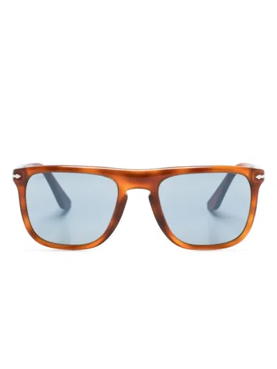 Persol Terra Di Siena Tinted Sunglasses In Brown