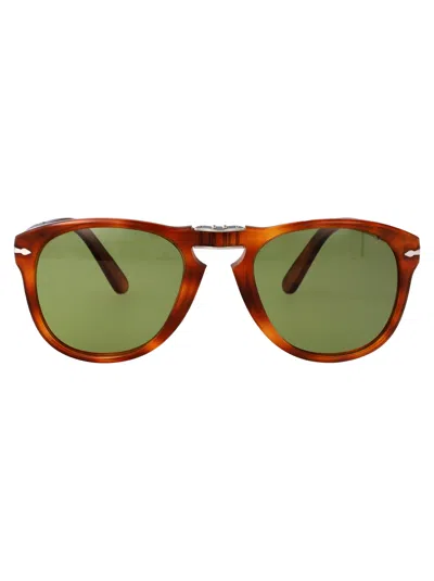 Persol Terria Di Siena Acetate Sunglasses In Brown