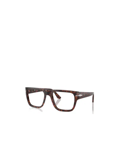 Persol Tortoise-shell Square Frame Glasses In Brown