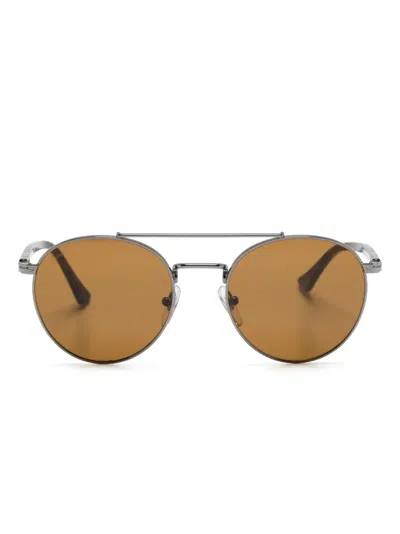 Persol Runde Sonnenbrille In Schildpattoptik