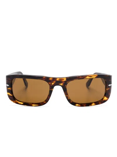 Persol Tortoiseshell-effect Sunglasses In Brown