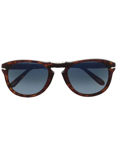 Persol Tortoiseshell-frame Sunglasses In Braun