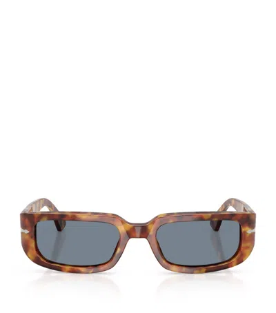 Persol Tortoiseshell Mel Pillow Sunglasses In Brown