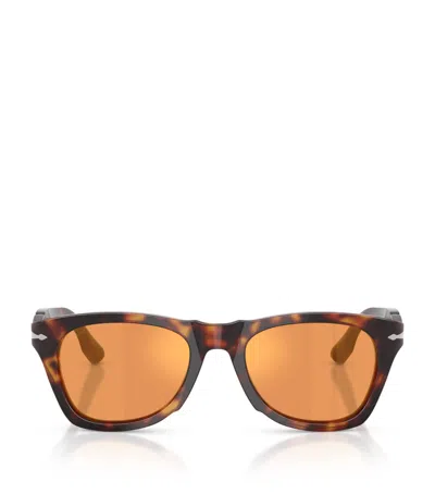 Persol Tortoiseshell Phantos Sunglasses In Brown