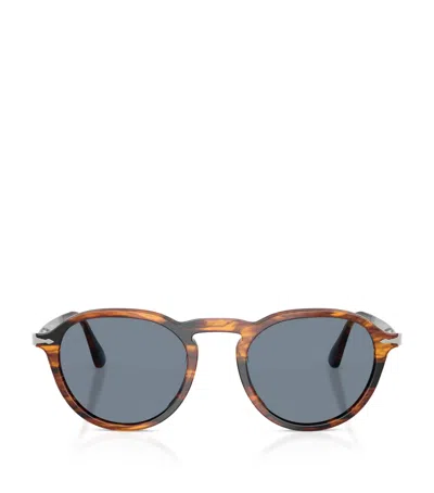 Persol Tortoiseshell Phantos Sunglasses In Brown