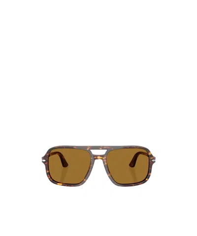 Persol Tortoiseshell Square-frame Sunglasses In Brown