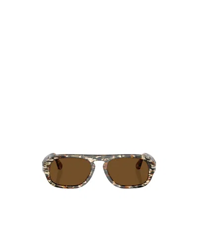 Persol Tortoiseshell Sunglasses In Brown