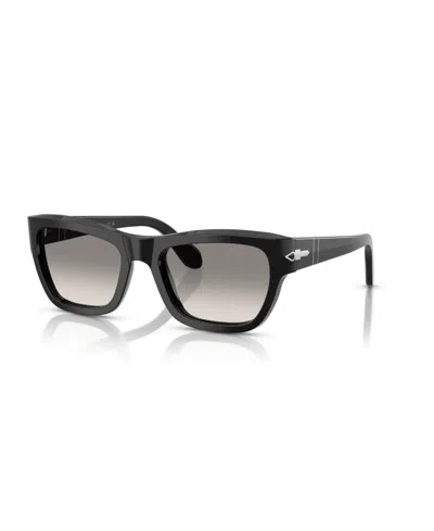 Persol Unisex Butterfly Sunglasses, Po0091s In Black