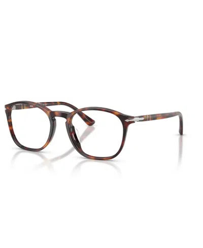 Persol Unisex Eyeglasses, Po3007vx In Havana